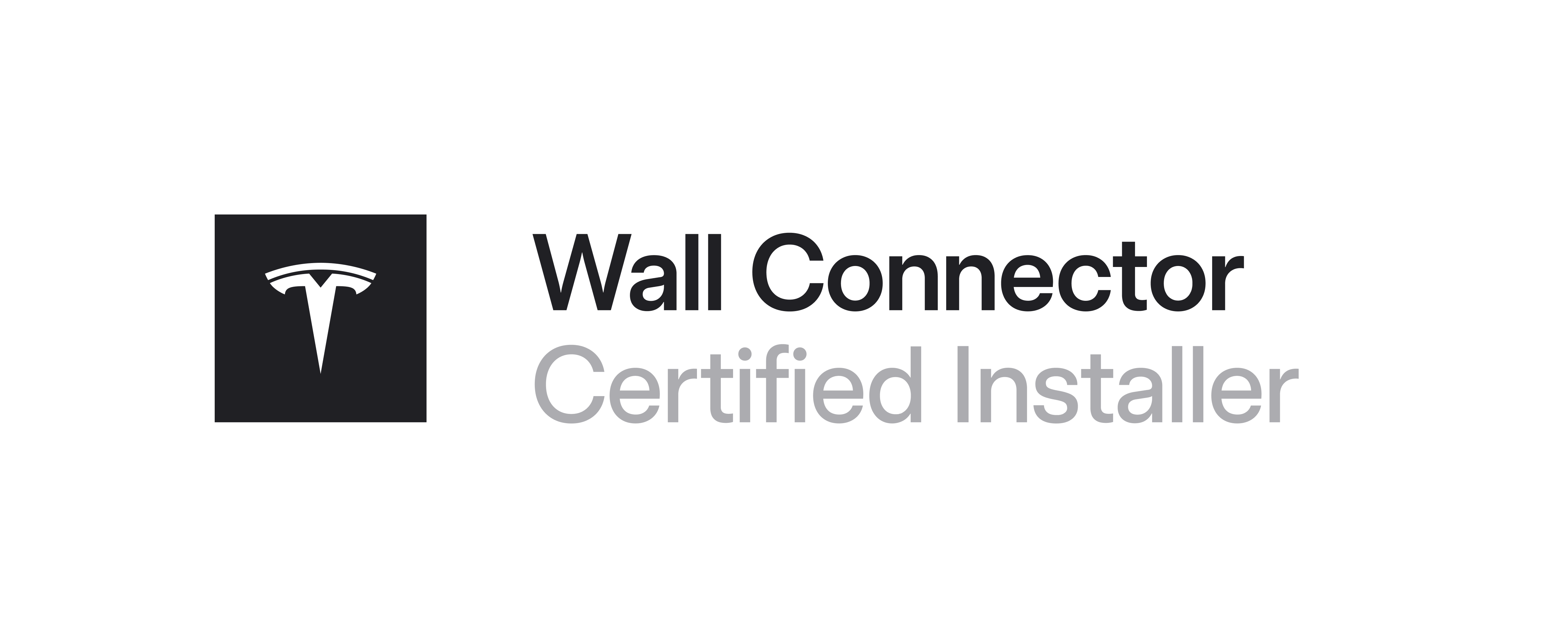 Tesla Wall Connector Certified Installer